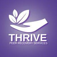 thrive peer recovery services logo image