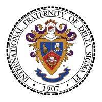 delta sigma pi- xi chapter logo image