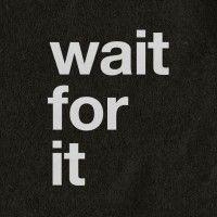 wait for it logo image