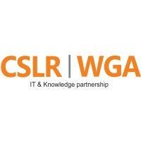 cslr-wga it&k partnership logo image