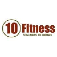 10 fitness logo image