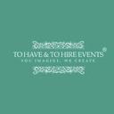 logo of To Have To Hire Events