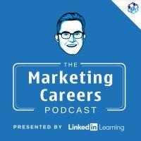 the marketing careers podcast logo image