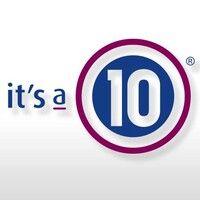 it's a 10 haircare logo image