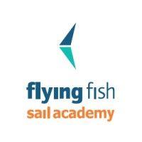 flying fish sailing logo image