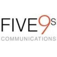 five 9's communications logo image