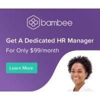 bambee- a dedicated hr manager logo image