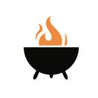 rib rack bbq logo image