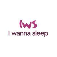 i wanna sleep logo image