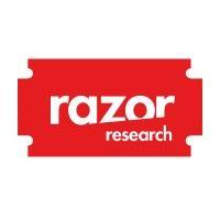 razor research logo image