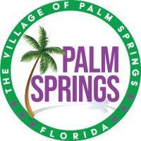 village of palm springs logo image