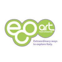 eco art travel logo image