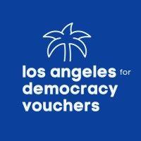 los angeles for democracy vouchers logo image