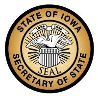 iowa secretary of state logo image