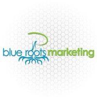 blue roots marketing logo image