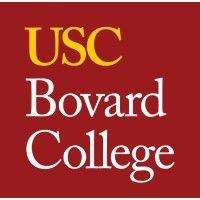 usc bovard college logo image