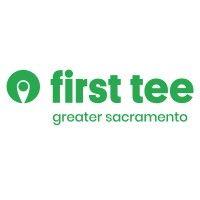 first tee — greater sacramento logo image