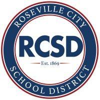 roseville city school district logo image