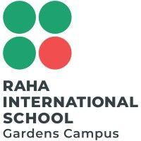 raha international school, gardens campus logo image