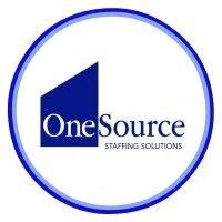 onesource staffing solutions logo image