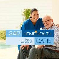 24-7 home healthcare logo image