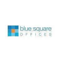 blue square virtual offices logo image