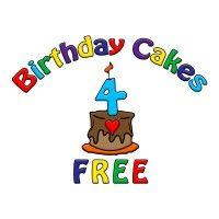 birthday cakes 4 free maryland logo image