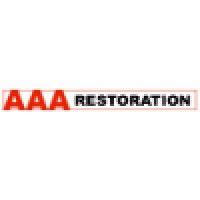 aaa restoration emergency service logo image