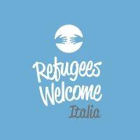 refugees welcome italia logo image