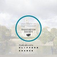 university of nottingham negotiation society logo image