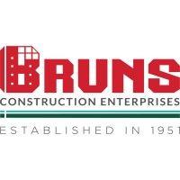 bruns construction enterprises, inc. logo image