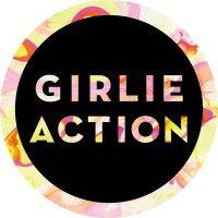 girlie action media logo image