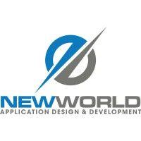 new world application design & development logo image