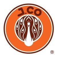 j.co donuts and coffee logo image