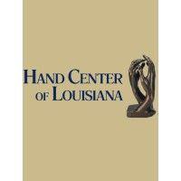 hand center of louisiana logo image