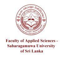 faculty of applied sciences - sabaragamuwa university of sri lanka logo image