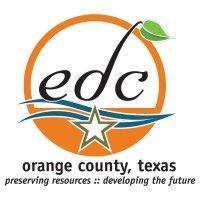 orange county, texas economic development corporation logo image