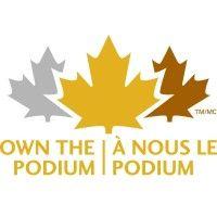 own the podium logo image